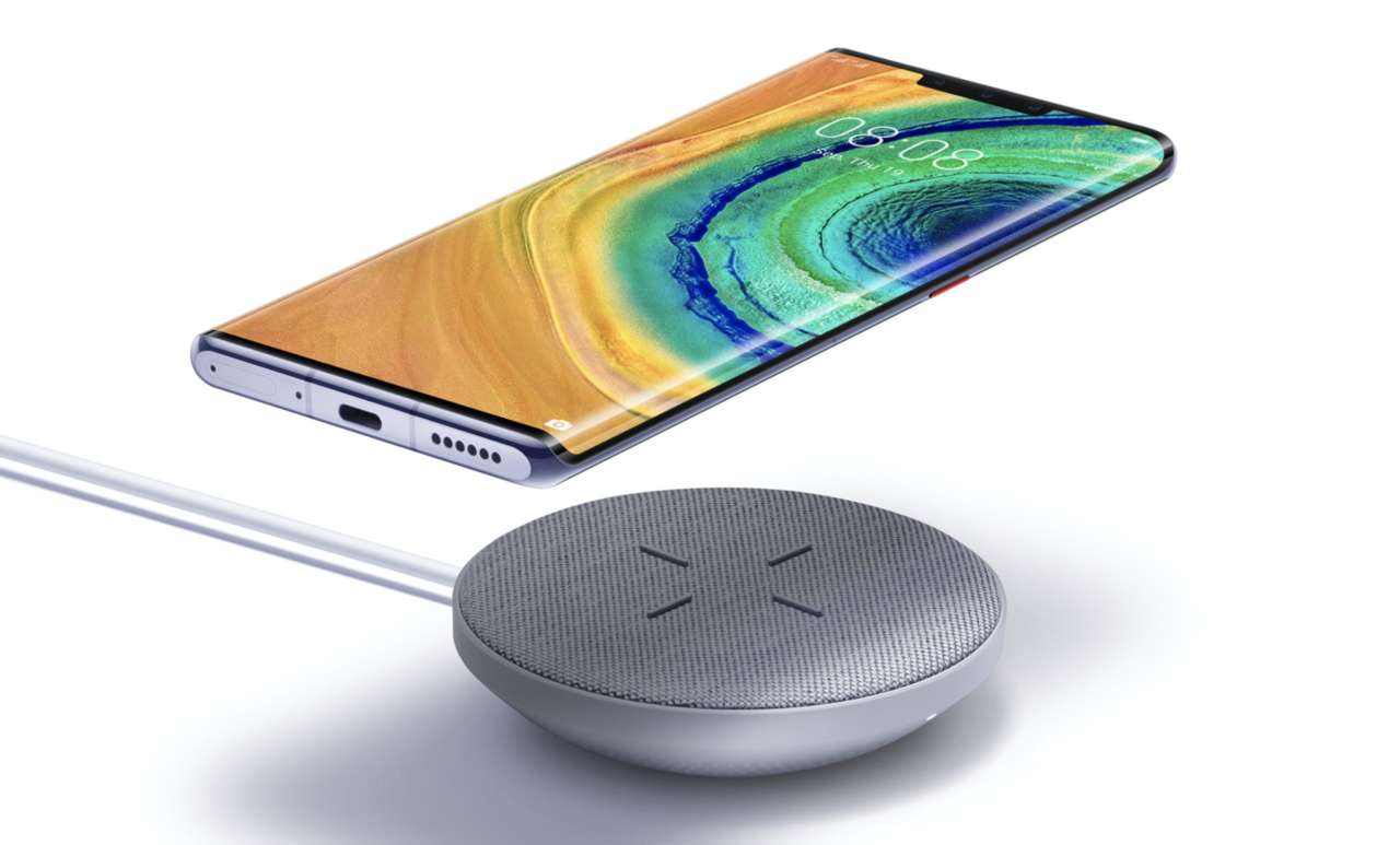 Huawei Mate 30 Pro ricarica wireless