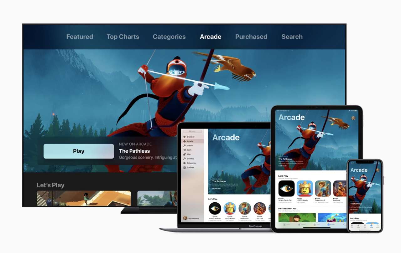 Apple Arcade iPhone, Mac, iPad, TV