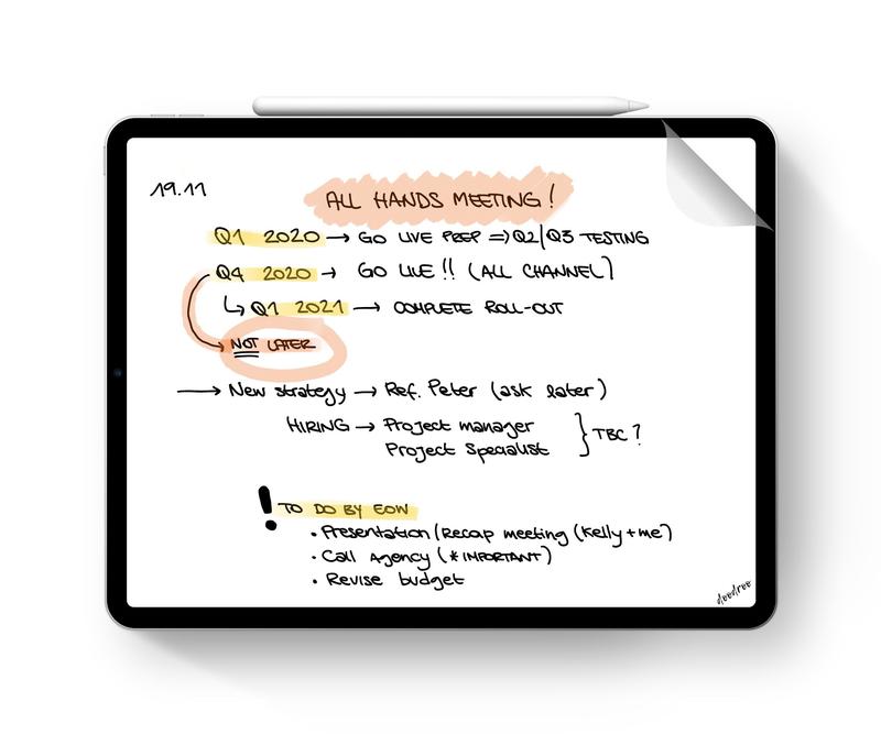 Apple Pencil iPad doodroo