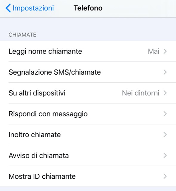 rispondi con messaggio iOS