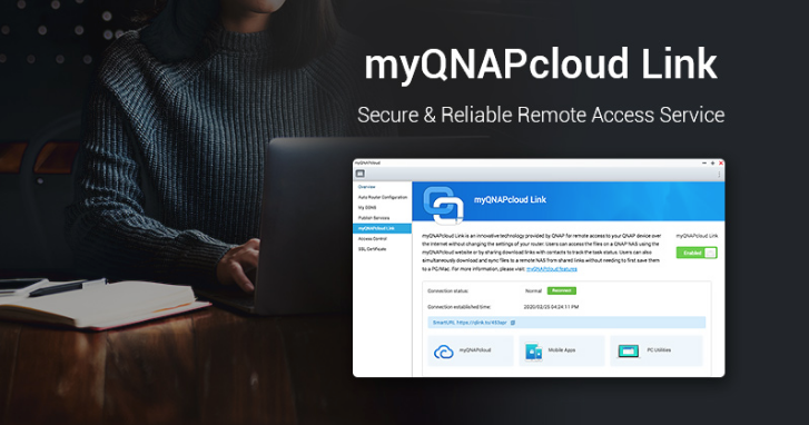 myQNAPcloud Link