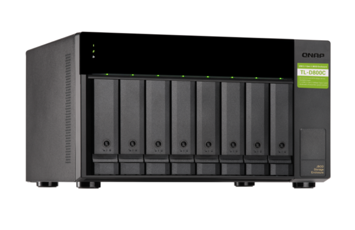 QNAP JBOD USB 3.2 Gen 2 Tipo C TL-D800C