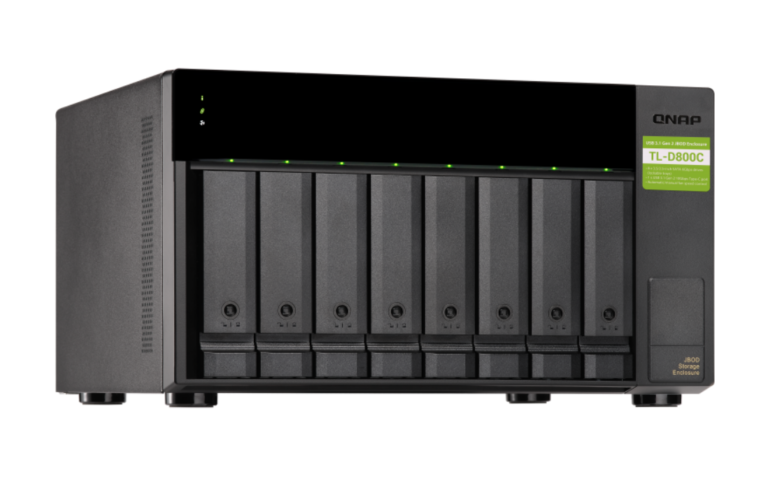 QNAP JBOD USB 3.2 Gen 2 Tipo C TL-D800C