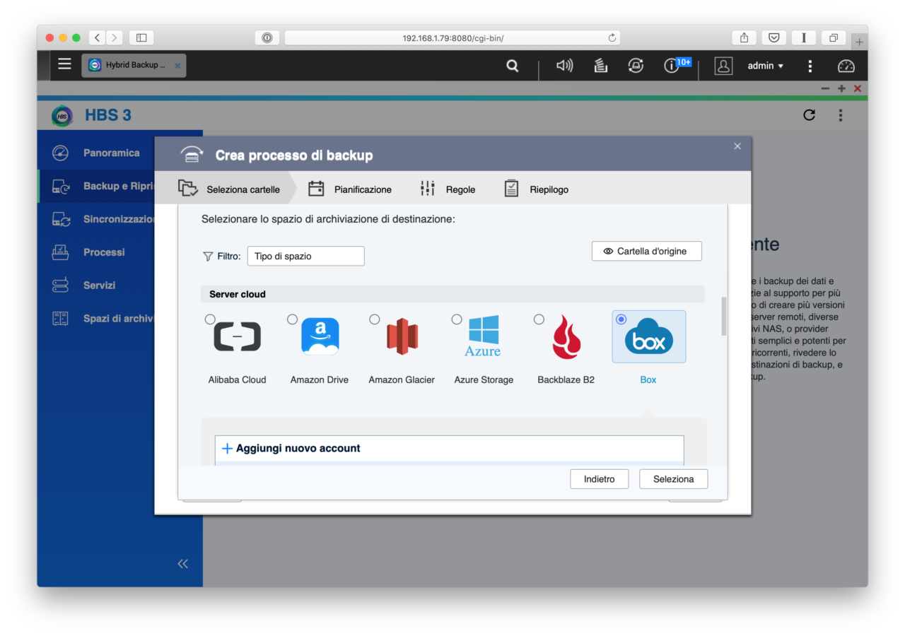 QNAP TVS-672N - Backup su cloud