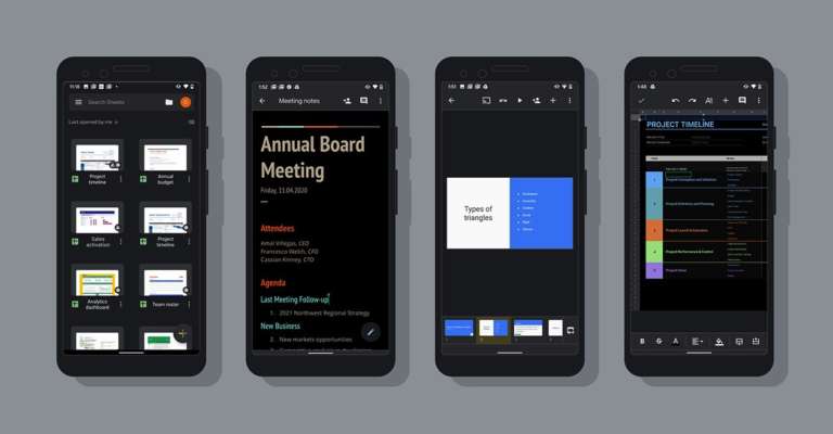 G Suite mobile