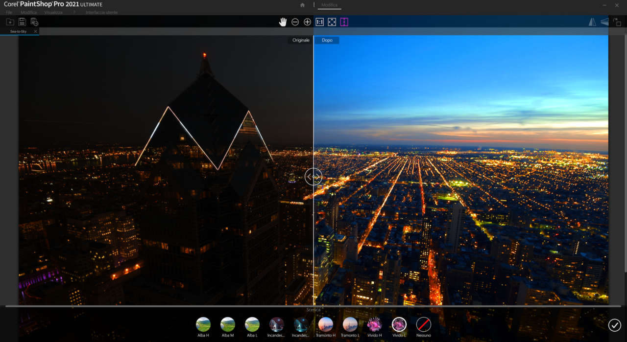 PaintShop Pro 2021 Ultimate Sea-to-Sky - IT