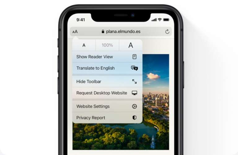 iPhone web
