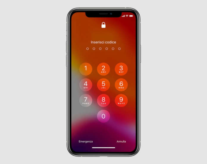 iPhone codice