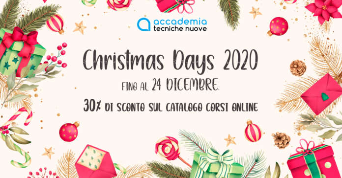 Accademia Christmas Days 2020 corsi