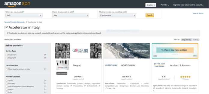 amazon proprietà intellettuale amazon