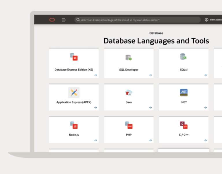 Oracle database