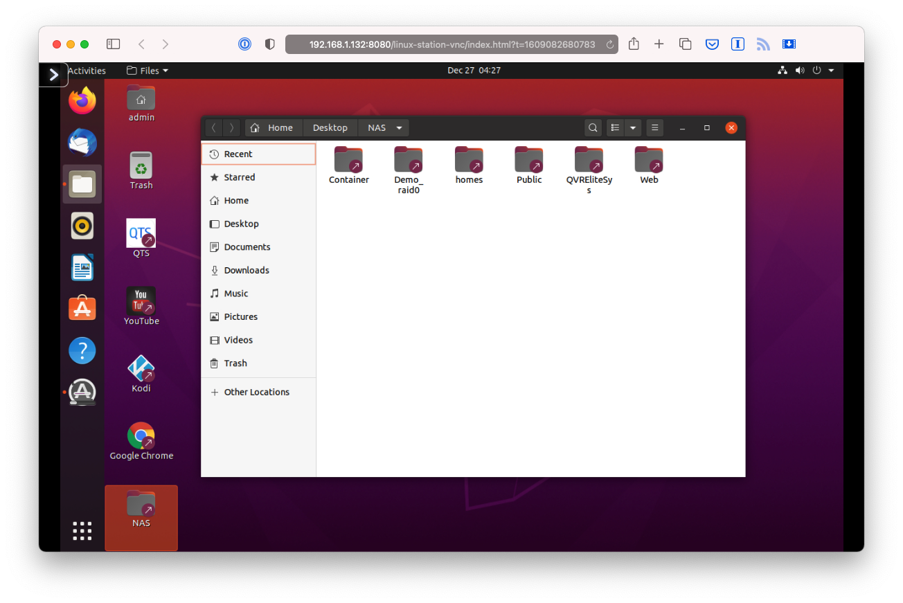 QNAP TS-h973AX - Ubuntu