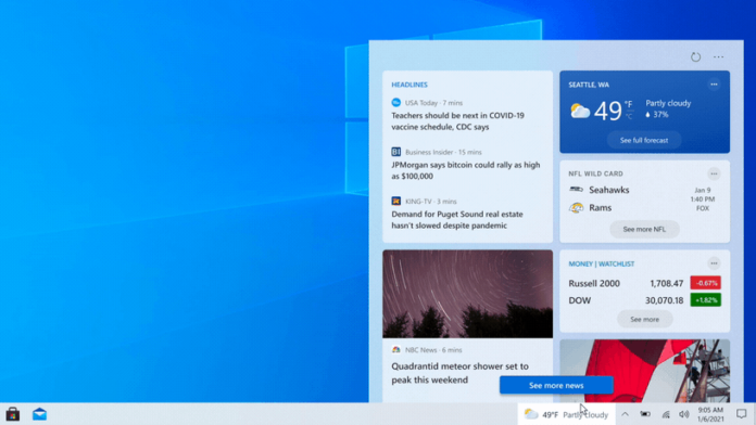 Windows 10 News-and-interests 2 Windows 10 Insider Preview
