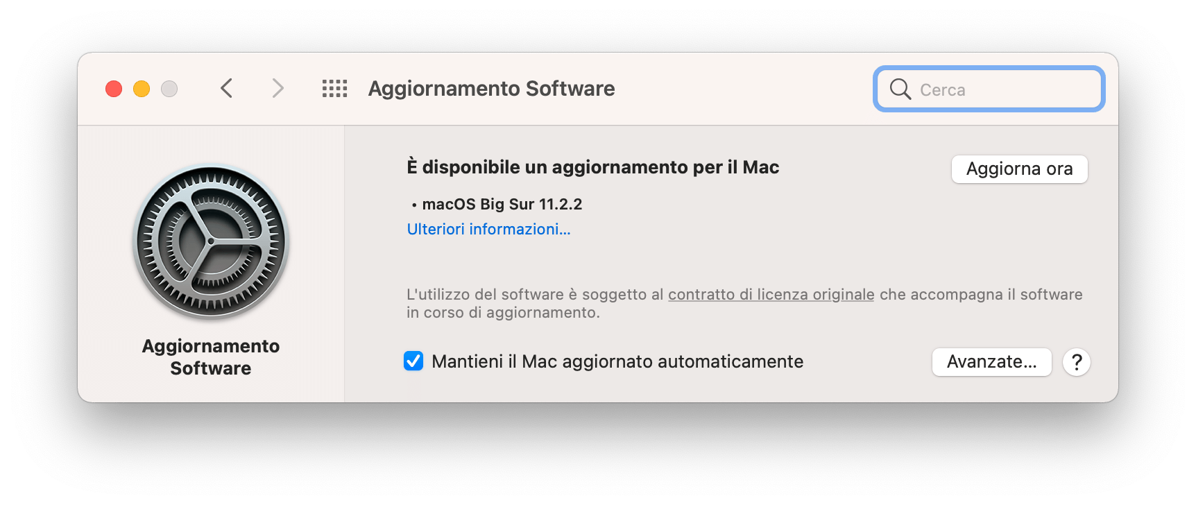 macOS Big Sur 11.2.2