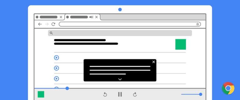 Google Chrome sottotitoli