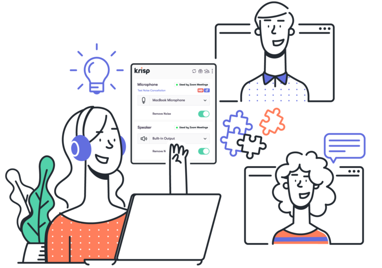 Krisp Cancellazione del rumore Krisp