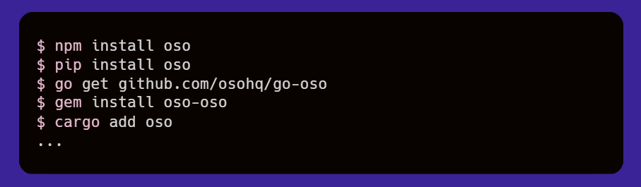 Security as code Oso