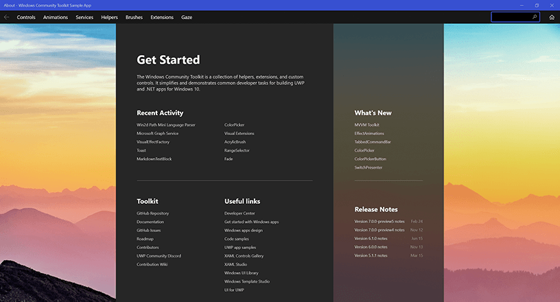 Windows Community Toolkit