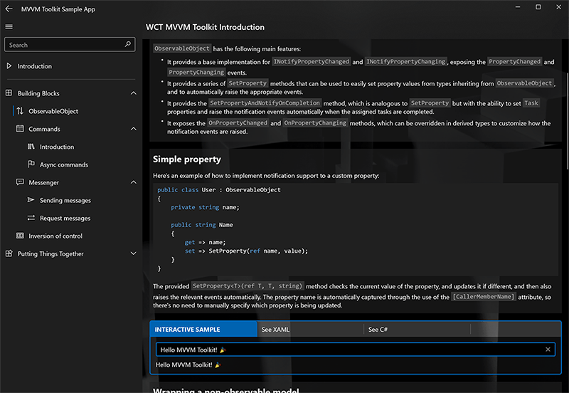 Windows Community Toolkit