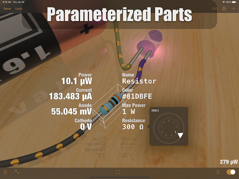 elettronica iPad iCircuit 3D