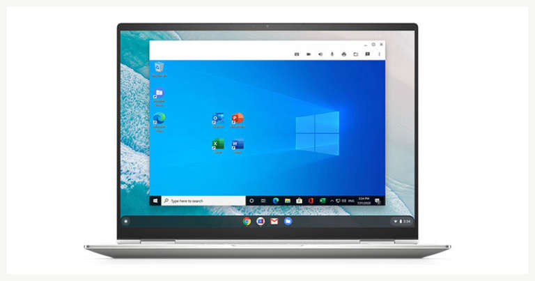 Chrome OS Windows Parallels