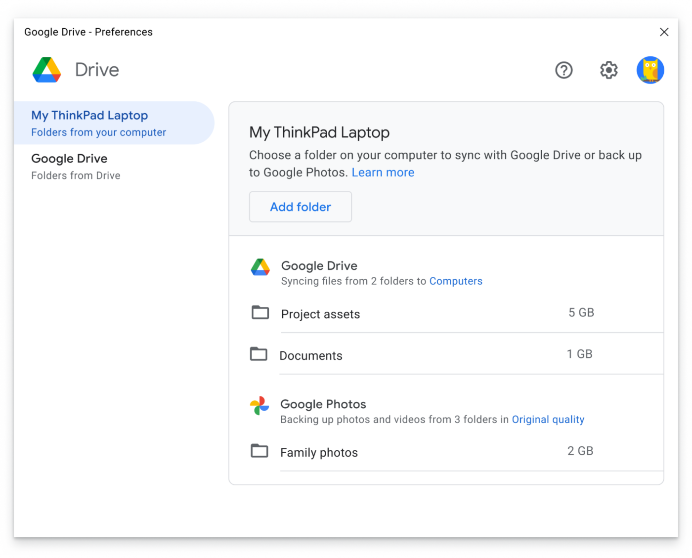 Google Drive per desktop