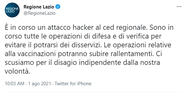 hacker lazio