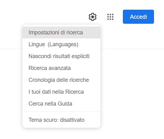 ricerca Google