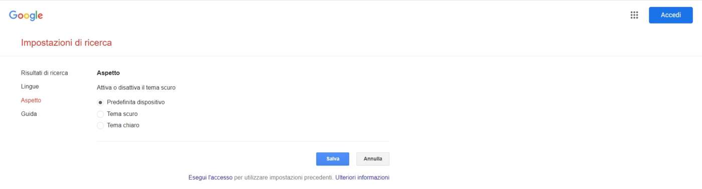 ricerca Google