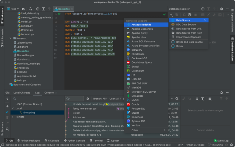 JetBrains DataSpell, data scientist