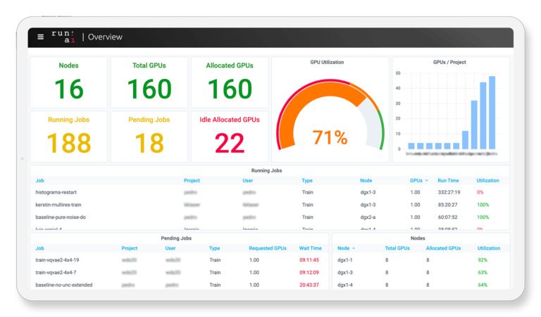 Machine learning Run:AI