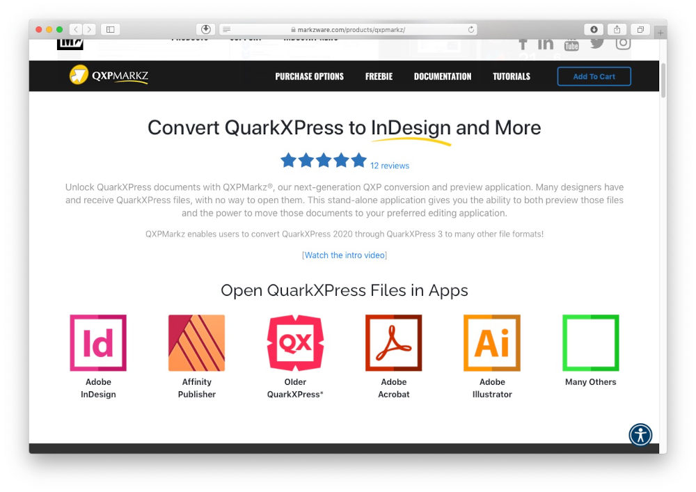 XPress InDesign QXPMarkz