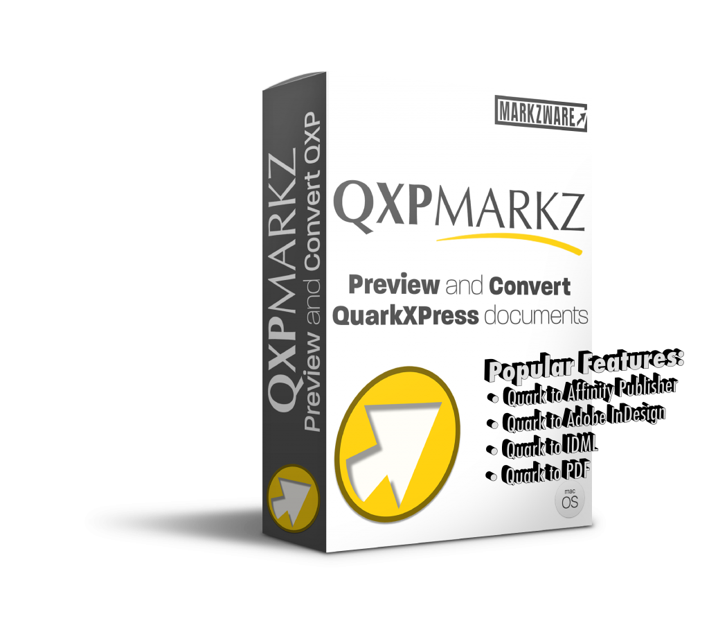 XPress InDesign QXPMarkz