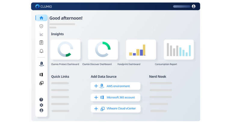 Clumio Protect per Amazon S3