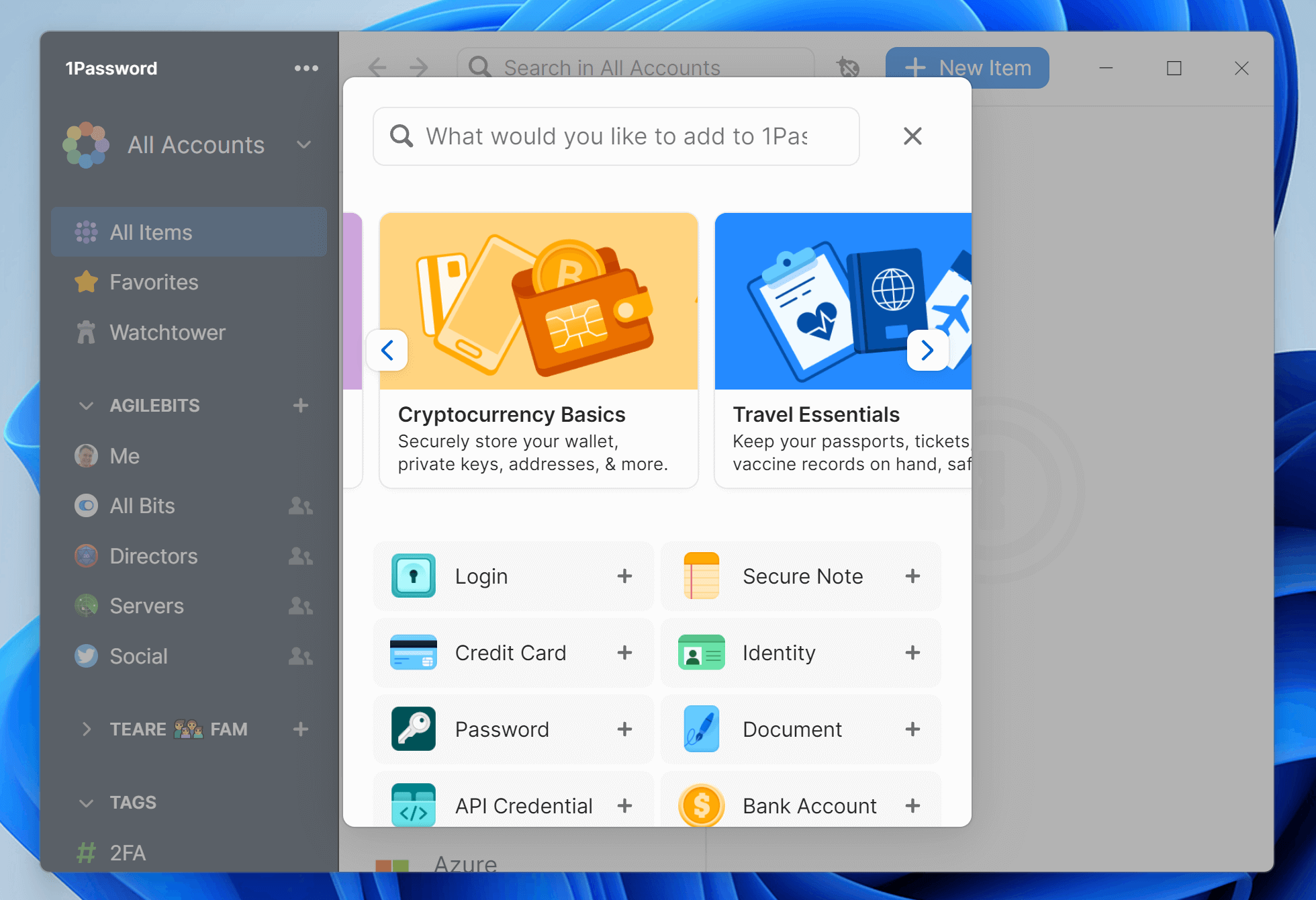 1Password 8 per Windows