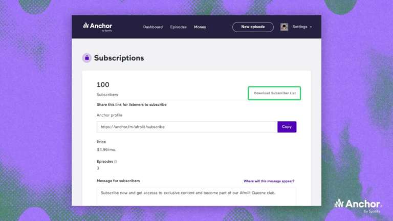 Spotify podcast