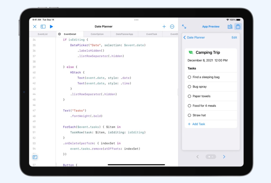Apple Swift Playgrounds