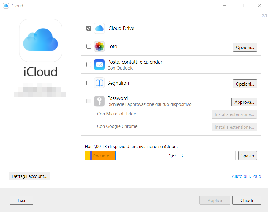 iCloud per Windows