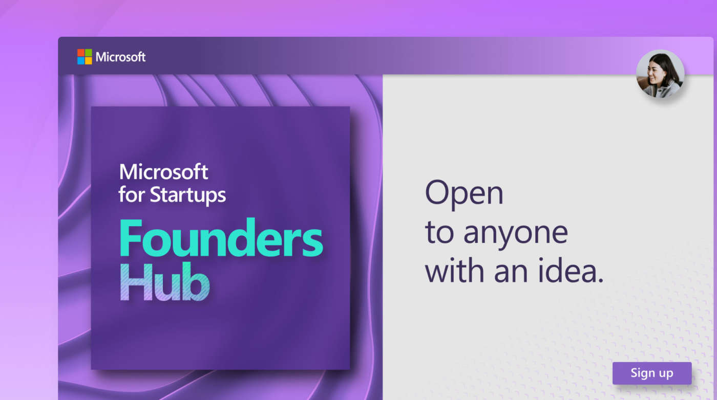 Microsoft for Startups Founders Hub