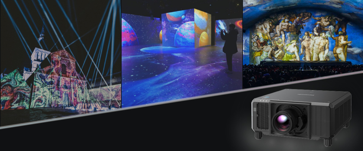 Proiezione laser Panasonic