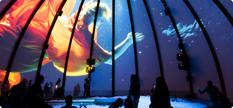 Il padiglione dell'Ungheria all'Expo 2020 di Dubai