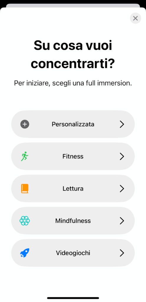 full immersion iPhone
