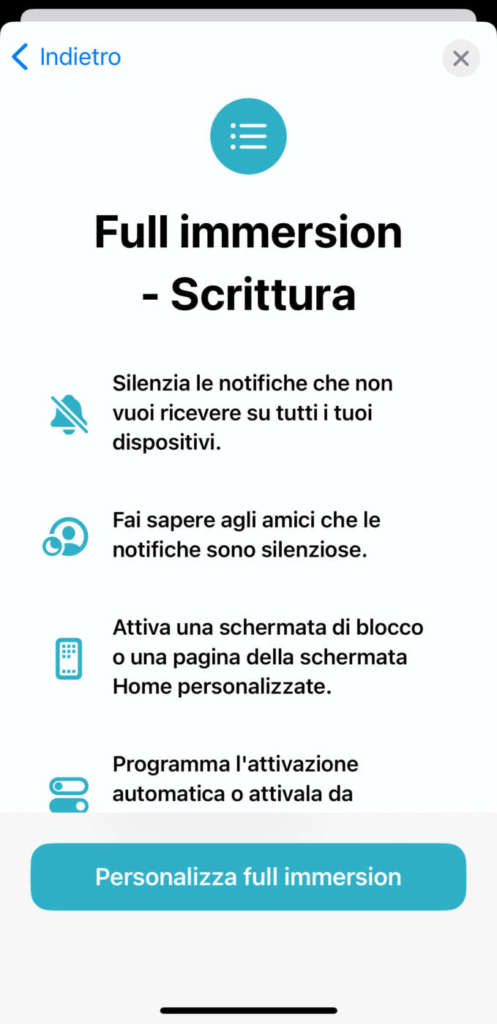 full immersion iPhone