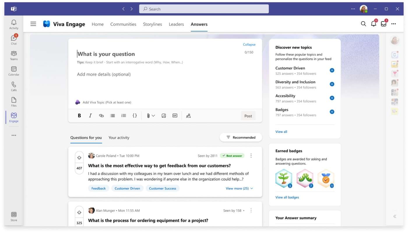 Microsoft Viva Engage