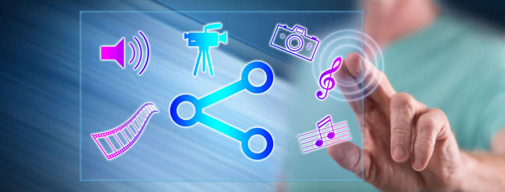 music social network adobe stock