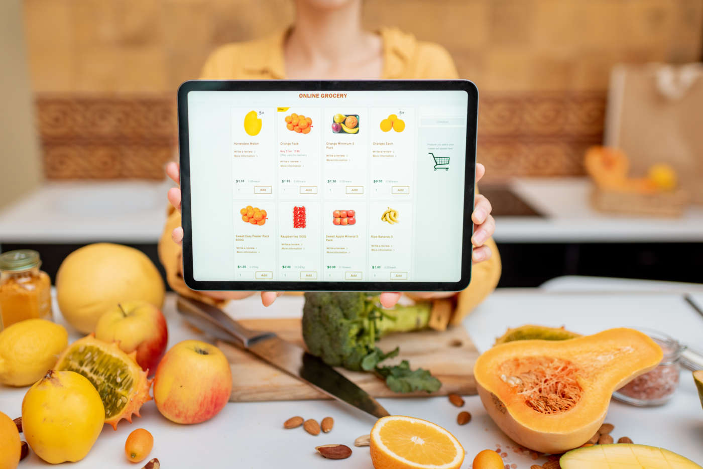 ecommerce food adobe stock