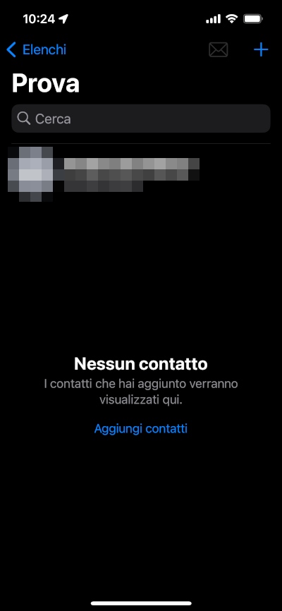 Contatti iPhone