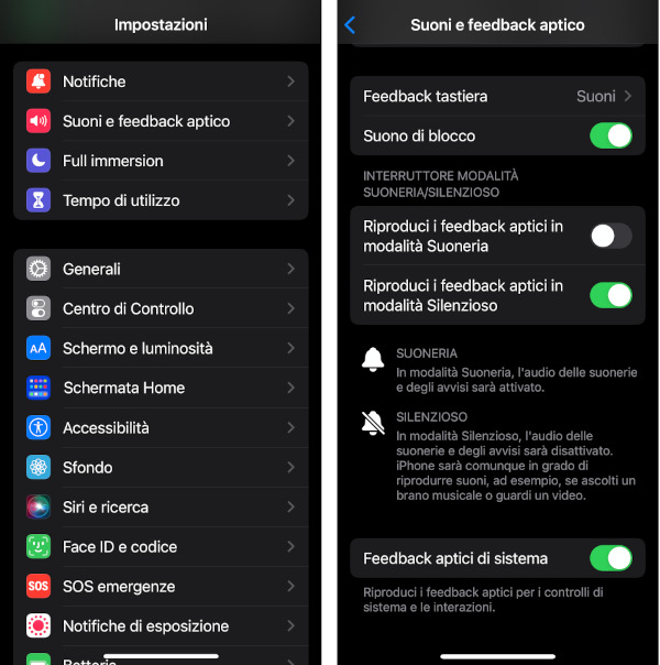 ios feedback aptico iphone