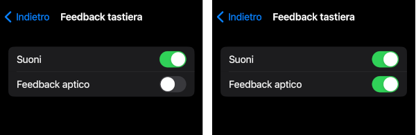 ios feedback aptico iphone