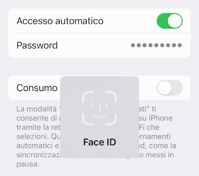 password wi-fi iPhone